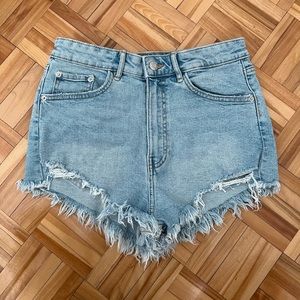 Zara denim shorts